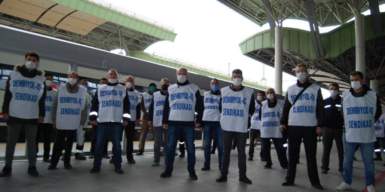 Demiryol-İş Konya’dan Torba Yasa Protestosu