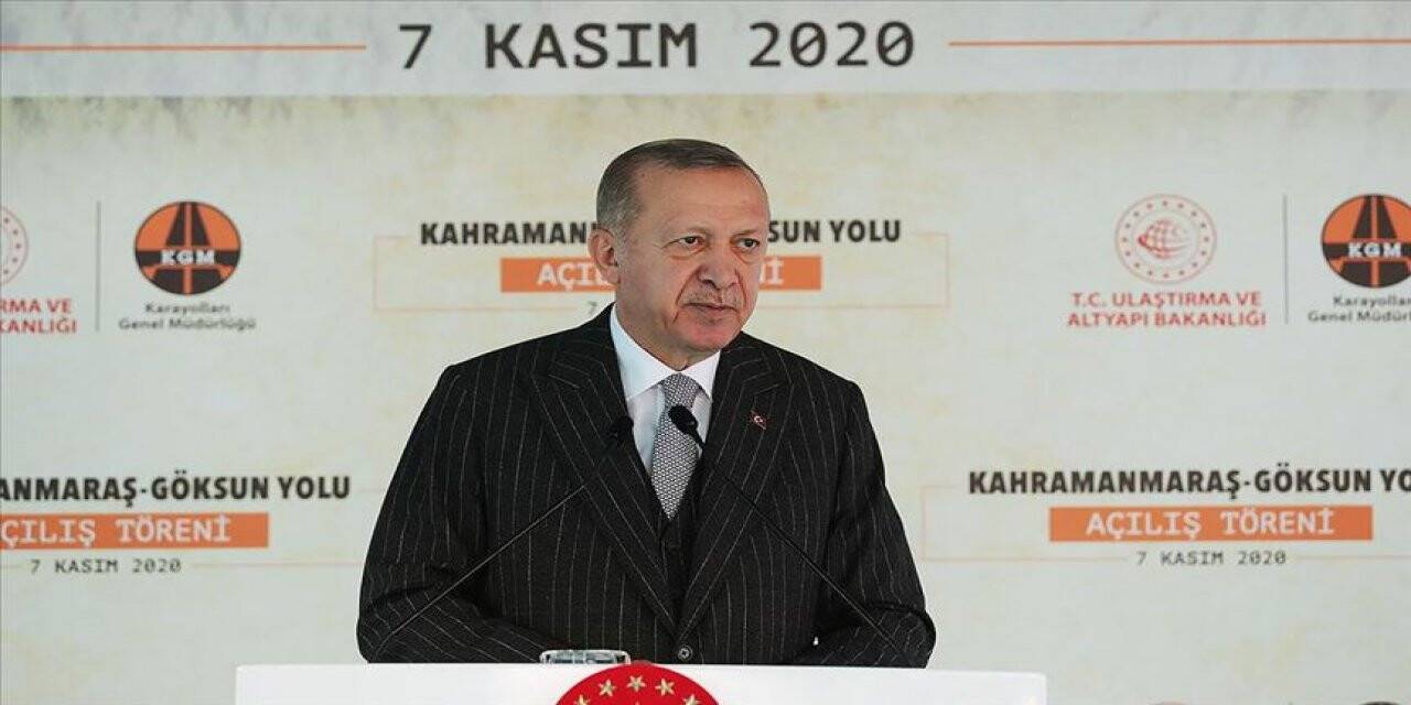 Cumhurbaşkanı Erdoğan, Kahramanmaraş-Göksun yolu açılış törenine katıldı