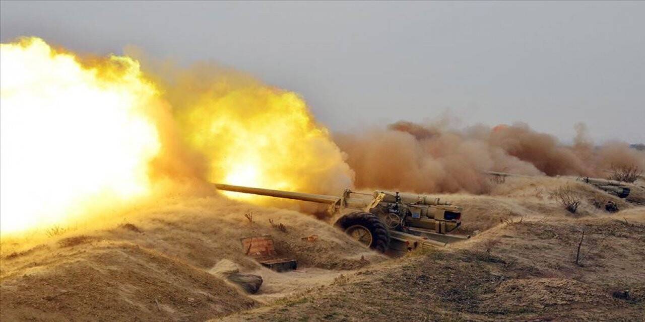 Azerbaycan ordusu, Ermenistan'ın tank ve toplarını imha etti