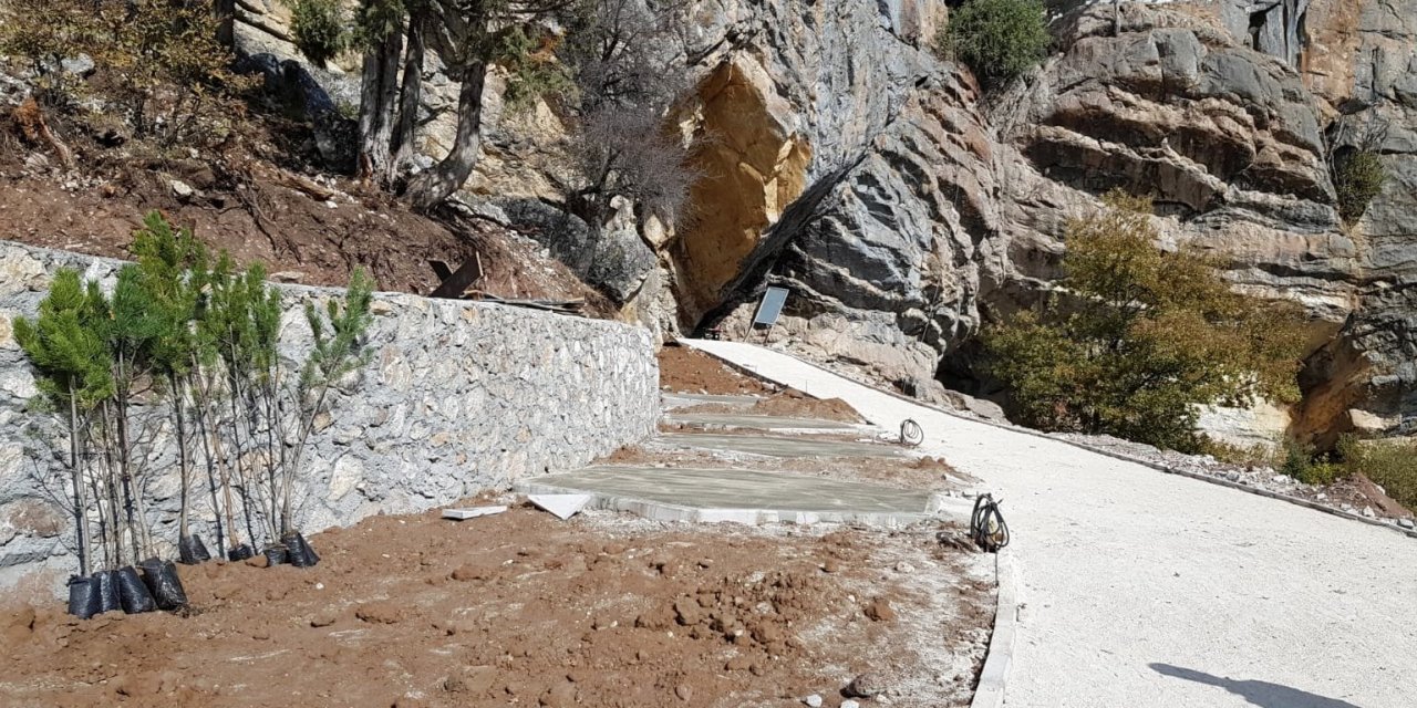 Konya’daki Çamlık Mağaraları turizme kazandırılıyor