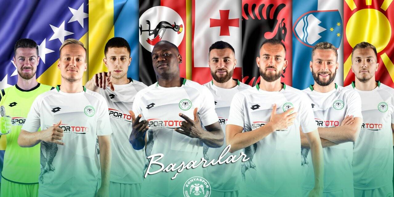 Konyaspor’da 8 futbolcu ülkelerinin milli takımlarına çağrıldı