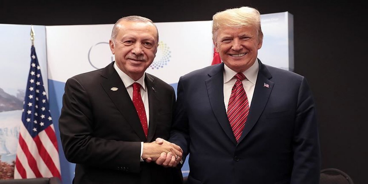 Cumhurbaşkanı Erdoğan ABD Başkanı Trump'a mesaj gönderdi