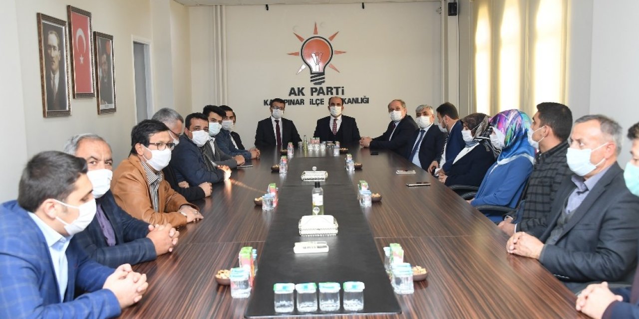 Başkan Altay Karapınar ve Emirgazi’ye ziyaretlerde bulundu