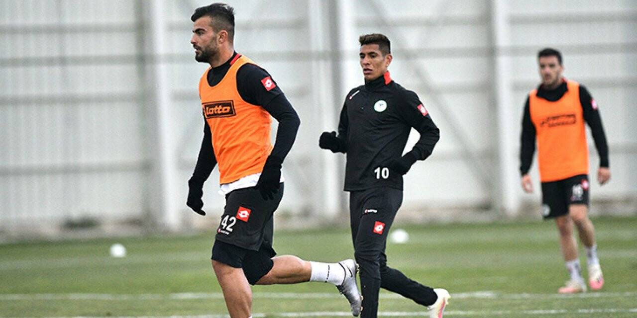 Konyaspor, Kasımpaşa maçı hazırlıklarını sürdürüyor