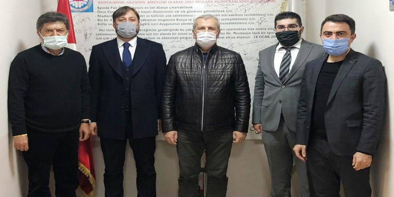 Büyükşehir Belediyespor’dan ASKF’ye ziyaret