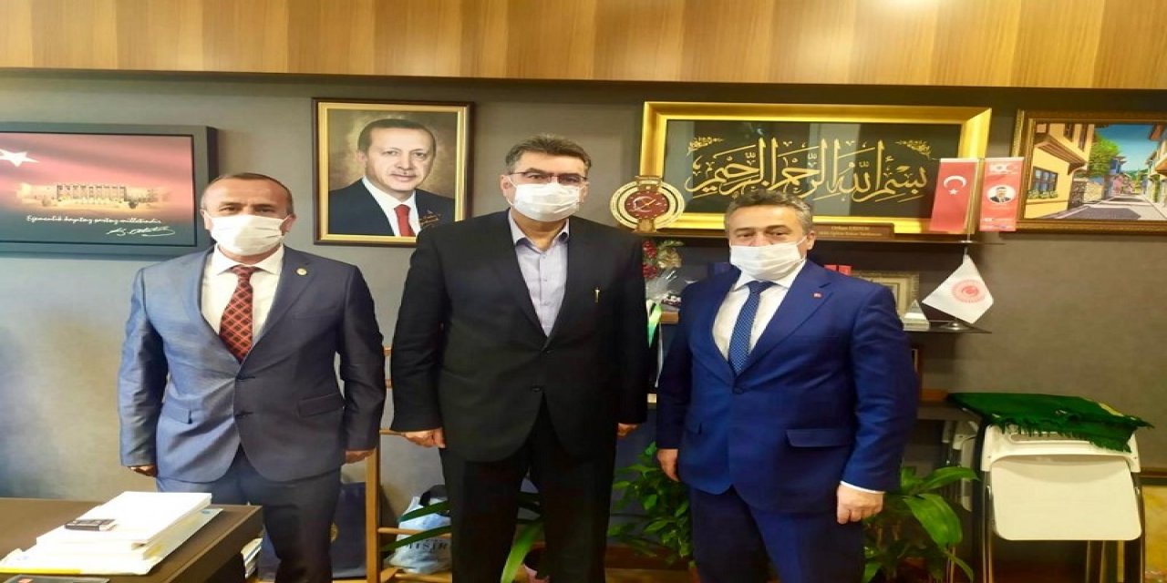 Belediye başkanları Koçer ve Tutal'dan Ankara ziyaretleri