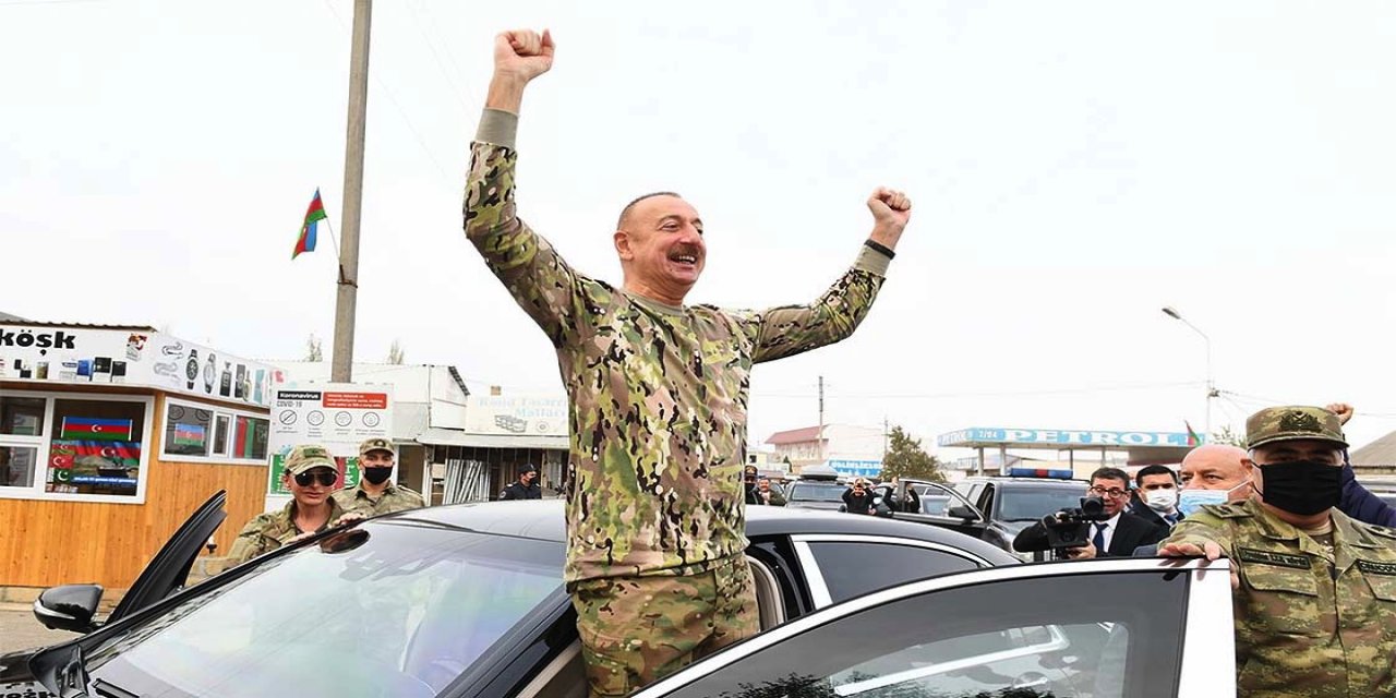 İlham Aliyev Karabağ'da