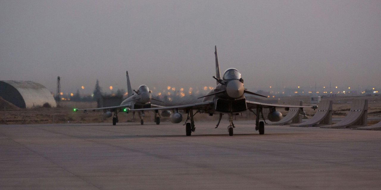 ‘Eurofighter’lar Konya’ya Geldi