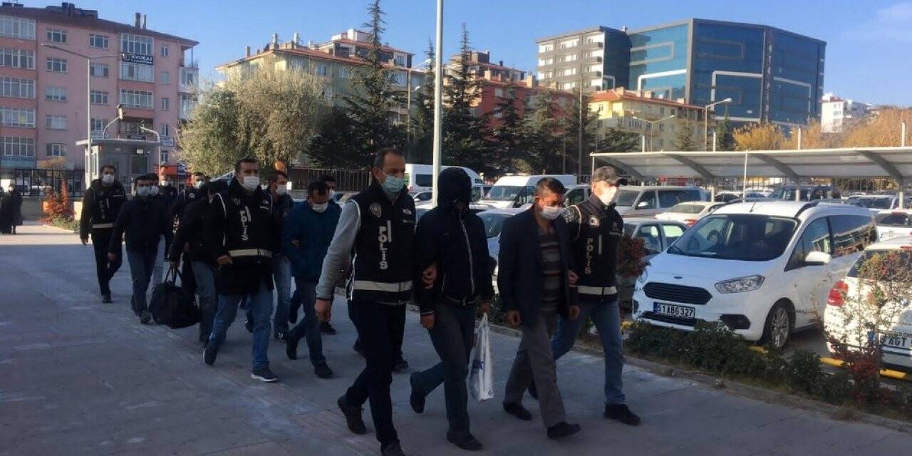 FETÖ operasyonunda 25 şüpheliden 9’u adliyeye sevk edildi