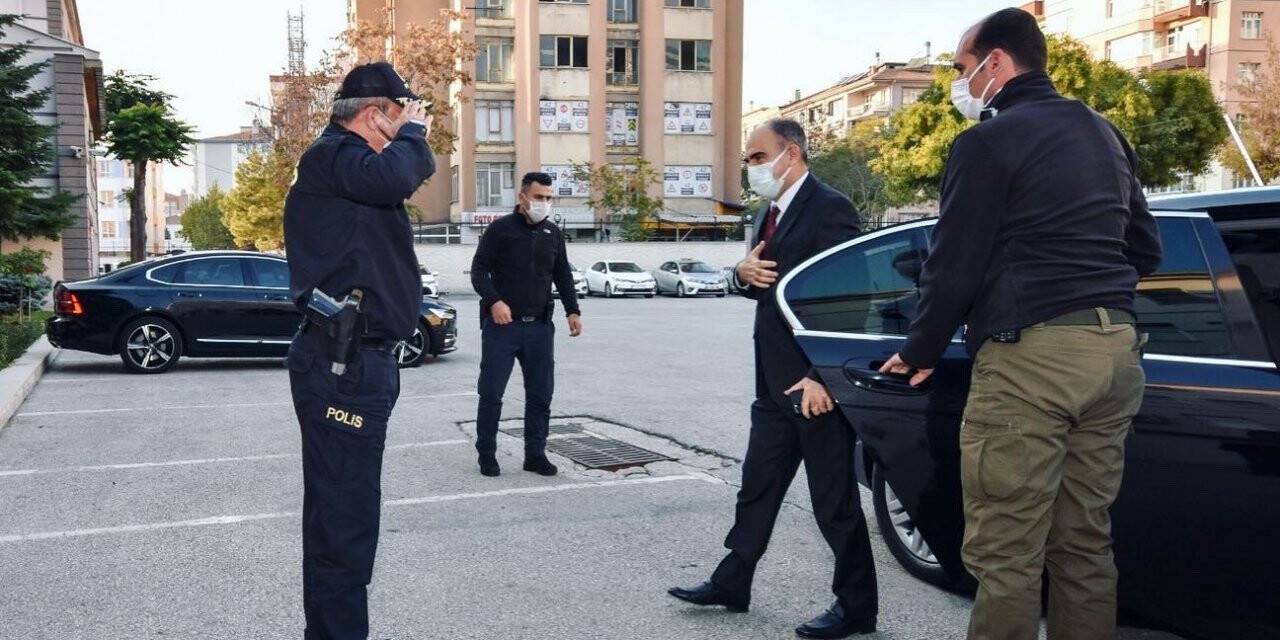 Vali Özkan’dan Emniyete Ziyaret