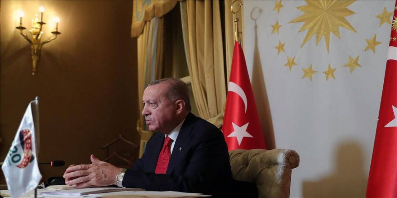 Cumhurbaşkanı Erdoğan, G20 Zirvesi'ne video konferansla seslendi