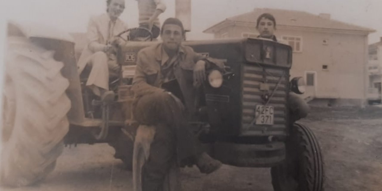 Konyalı Emekli Astsubay, Baba yadigarı traktöre 27 yıl sonra yeniden kavuştu