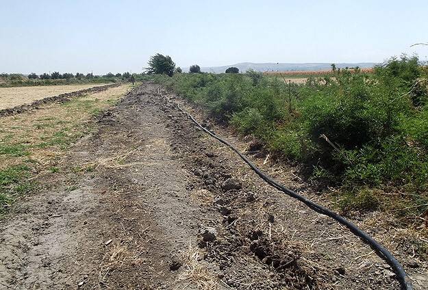Sınırda kaçak boru hattı imha edildi