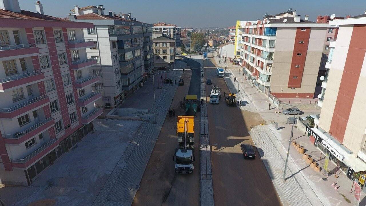 Çimenlik Caddesi Yol Genişletme ve Düzenleme Çalışmalarında Sona Gelindi