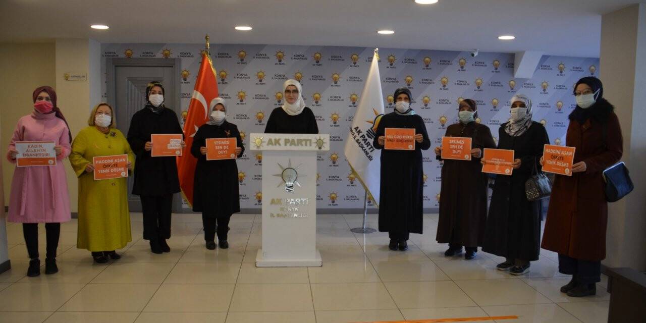 Kadına Şiddet Kınandı