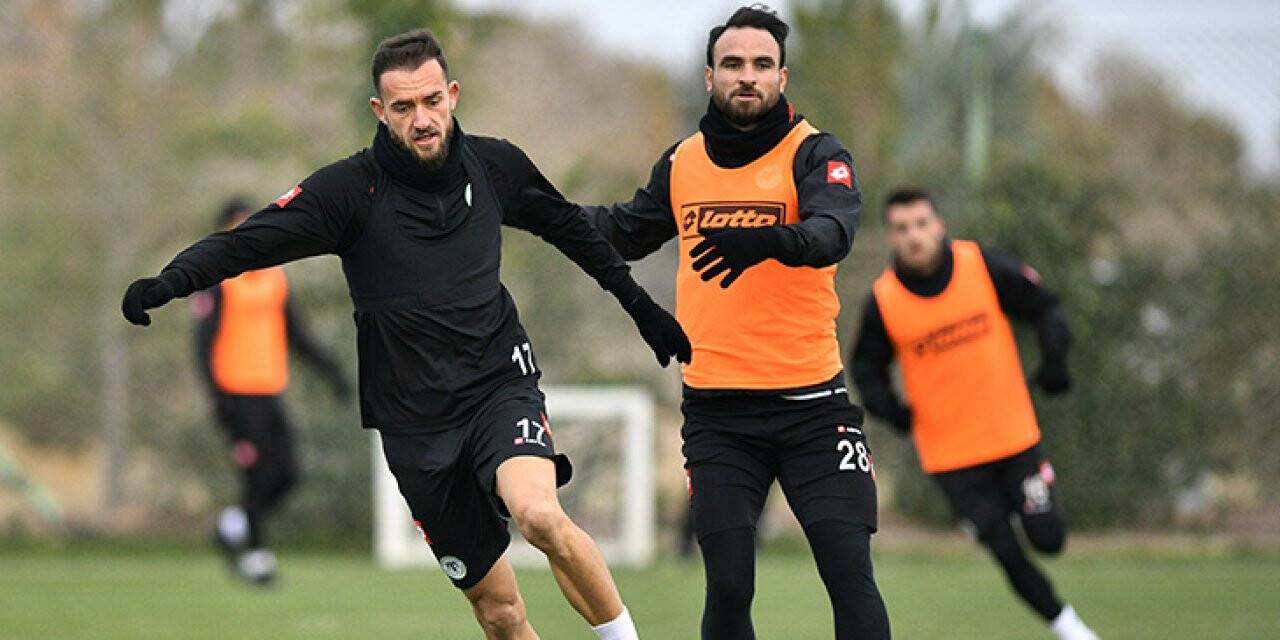 Konyaspor'da kupa maçına hazırlık