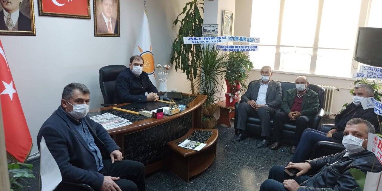 Başkan Çardakoğlu, Ziraat Odası Yönetimi İle Görüştü