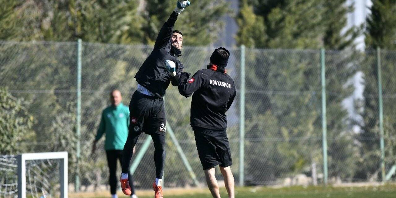 Konyaspor, Alanyaspor hazırlıklarını sürdürdü