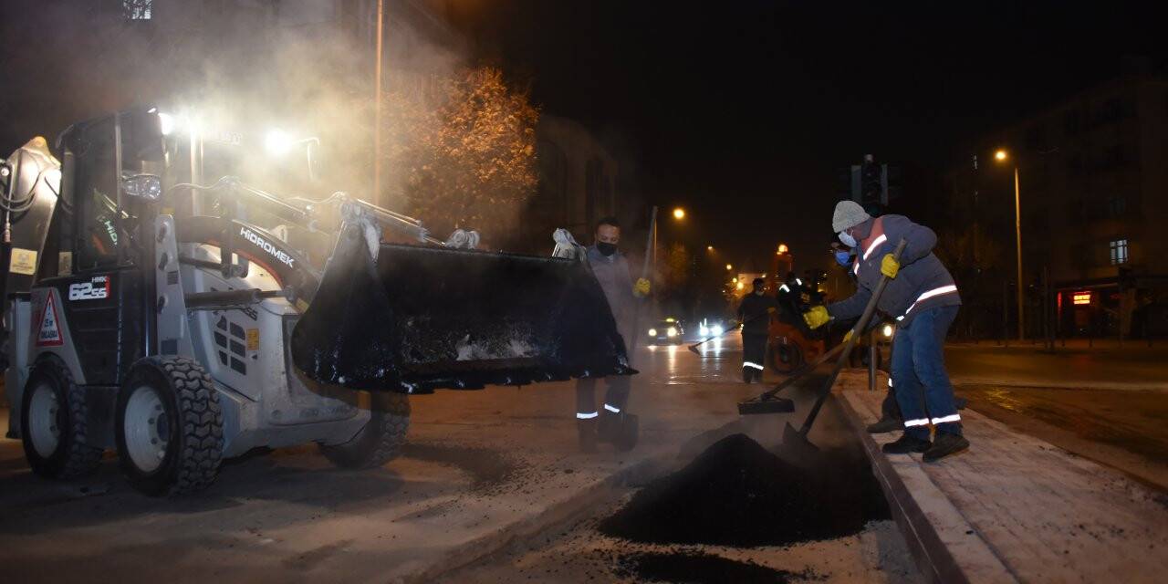 Konya Büyükşehir'den kavşak düzenleme çalışmaları