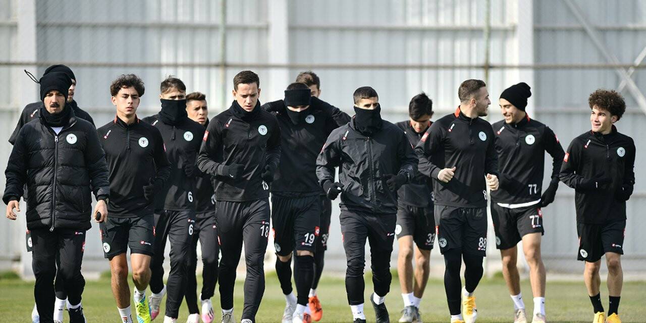 Konyaspor, Erzurumspor maçı hazırlıklarına başladı