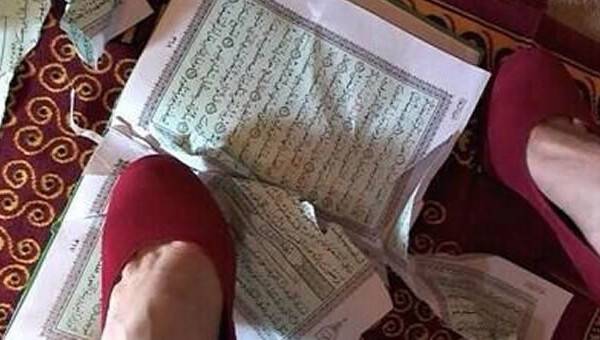 Kur'an'a büyük hakaret!