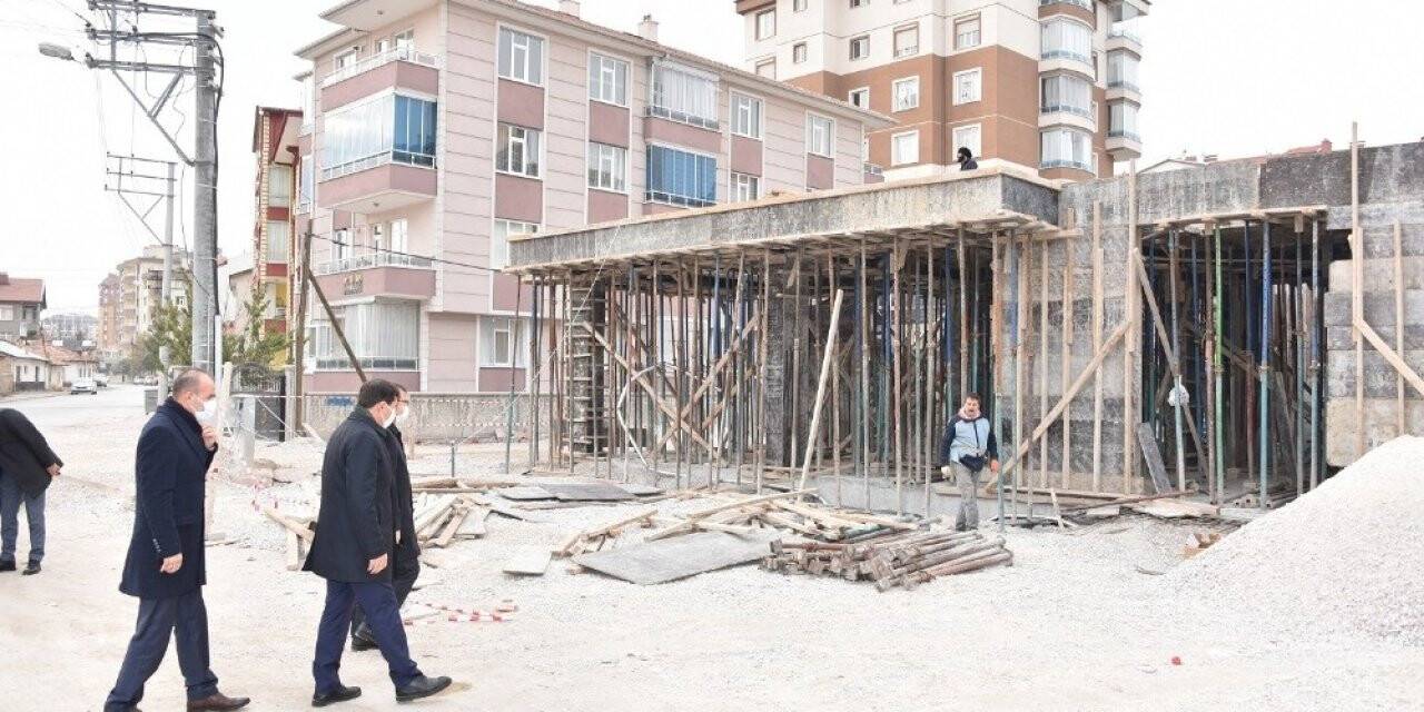 Başkan Kılca Orhangazi Sosyal Tesisi’nde incelemede bulundu