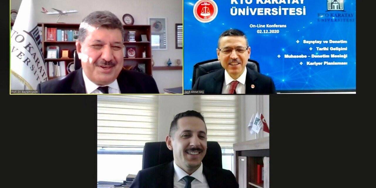 Sayıştay Başkanı Baş, Konya'da üniversite öğrencileriyle bir araya geldi