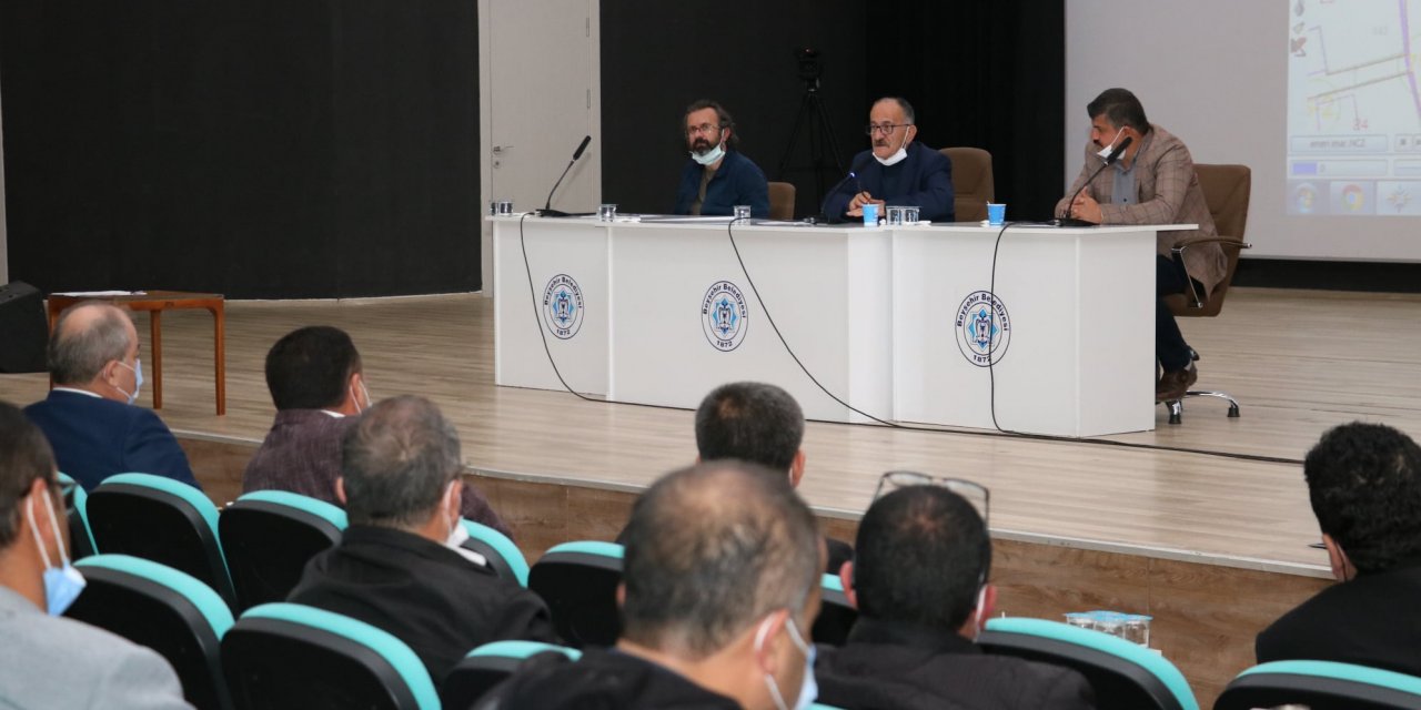 Beyşehir Belediyesinin aralık ayı meclis toplantısı