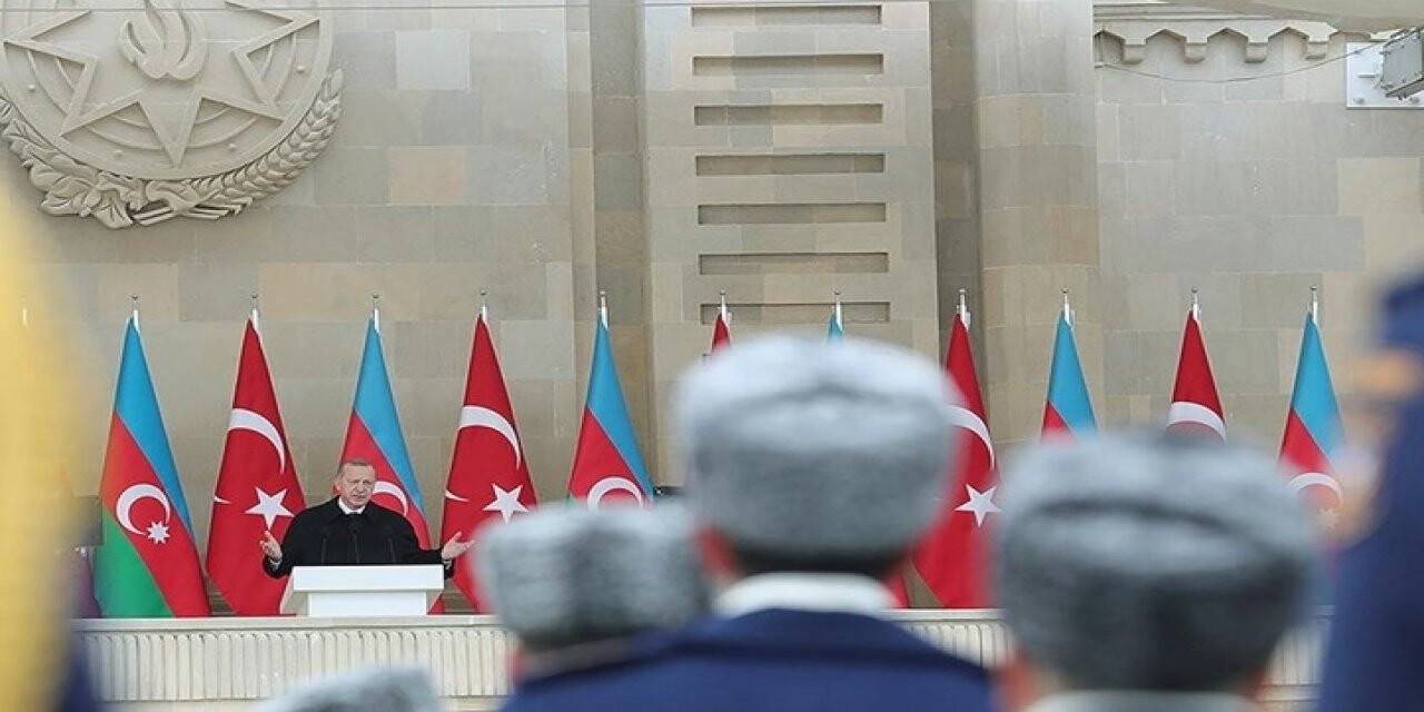 Cumhurbaşkanı Erdoğan: Azerbaycan'da mücadele bitmedi