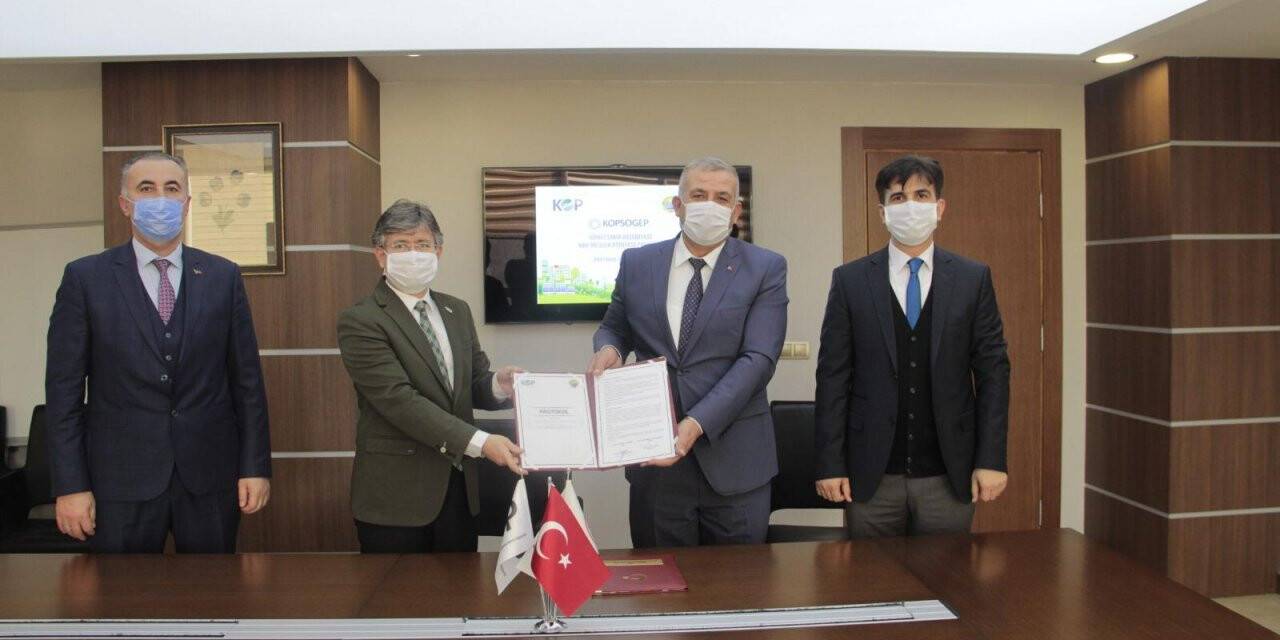 KOP'dan Güneysınır Belediyesi Meslek Atölyesi'ne destek