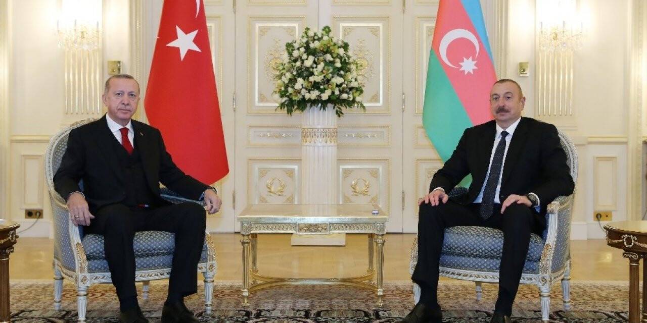 Cumhurbaşkanı Erdoğan, Aliyev ile görüştü