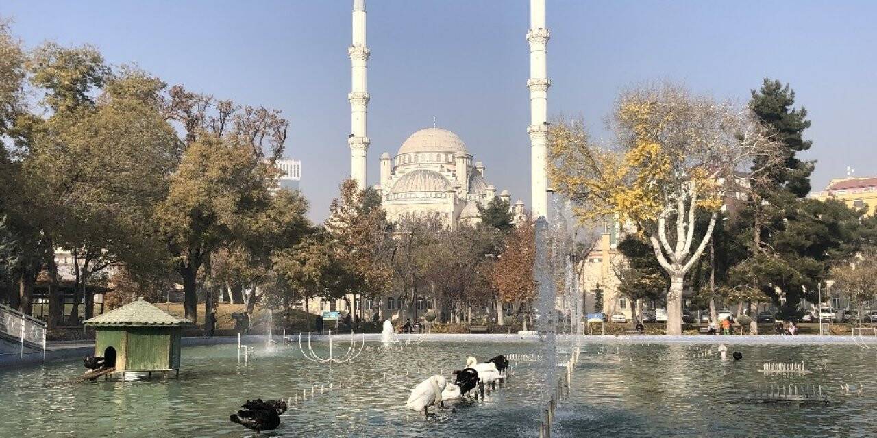 Konya’da aralık ayında güneşli hava keyfi