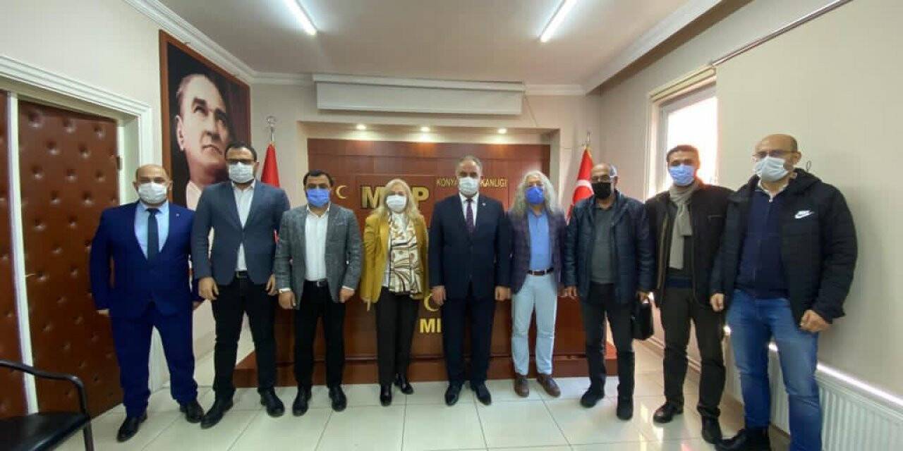 Turçev’den, MHP’ye Hayırlı Olsun Ziyareti