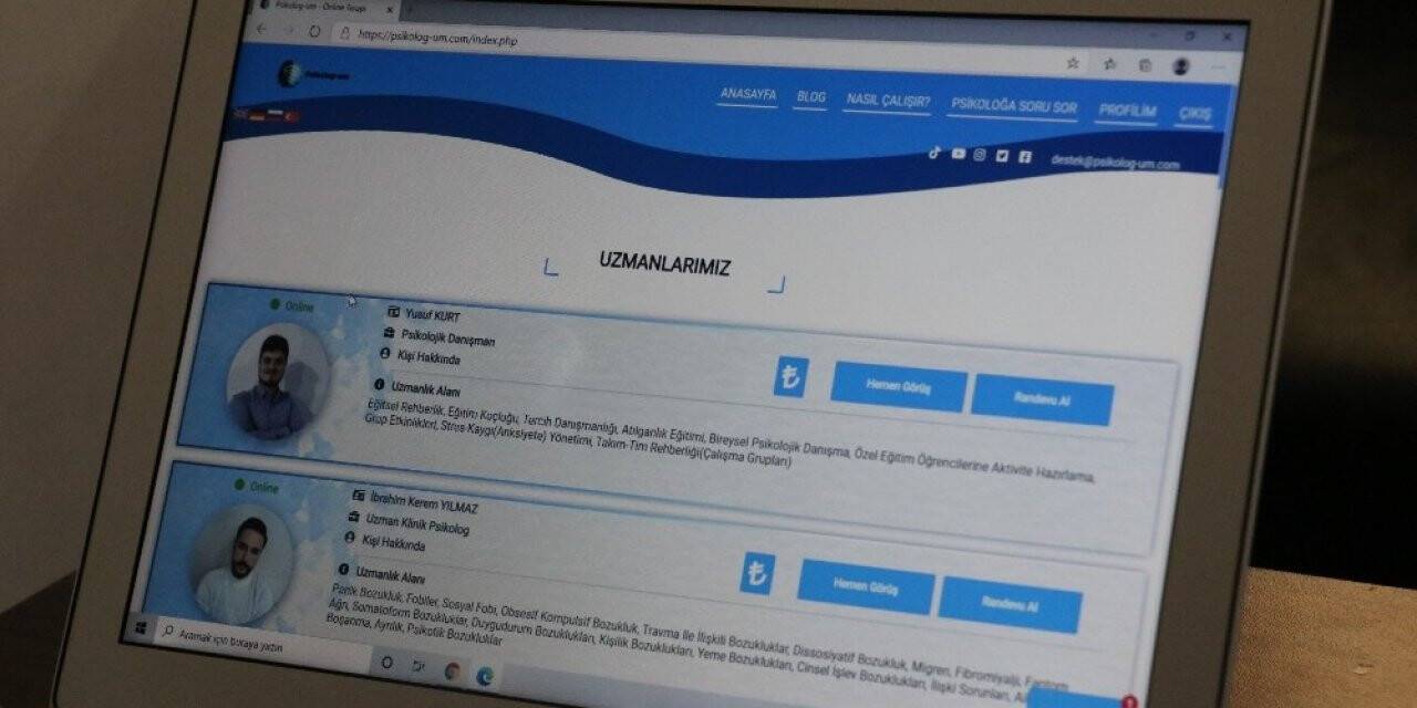 Online psikolog dönemi