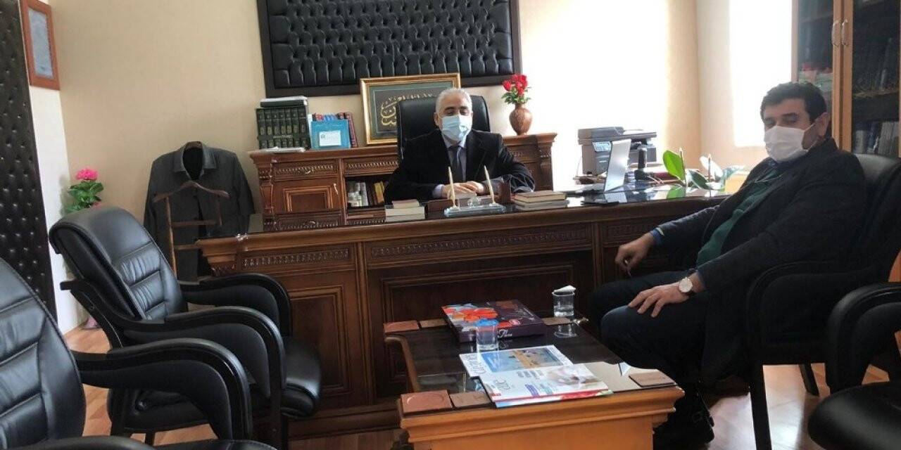 Başkan Çiğdem’den Müftü Gündüz’e ziyaret