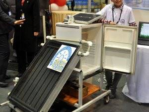 Projeyle buzdolabından klima yaptı