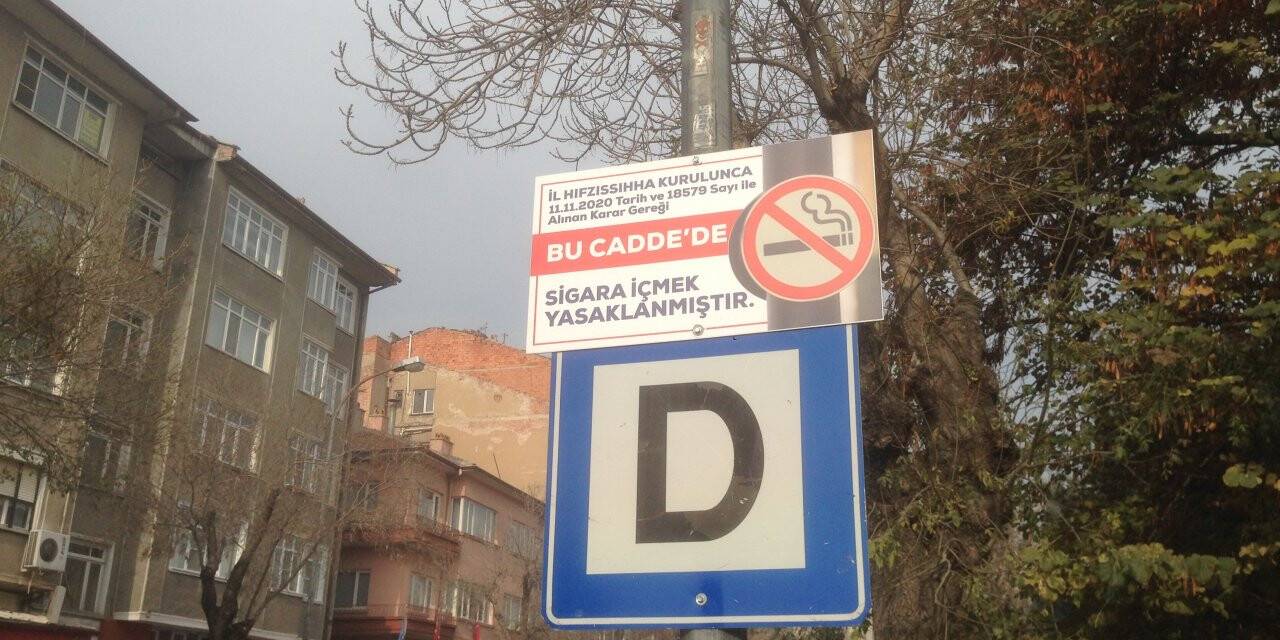 Cadellerde Sigara Yasağı Uyarısı!