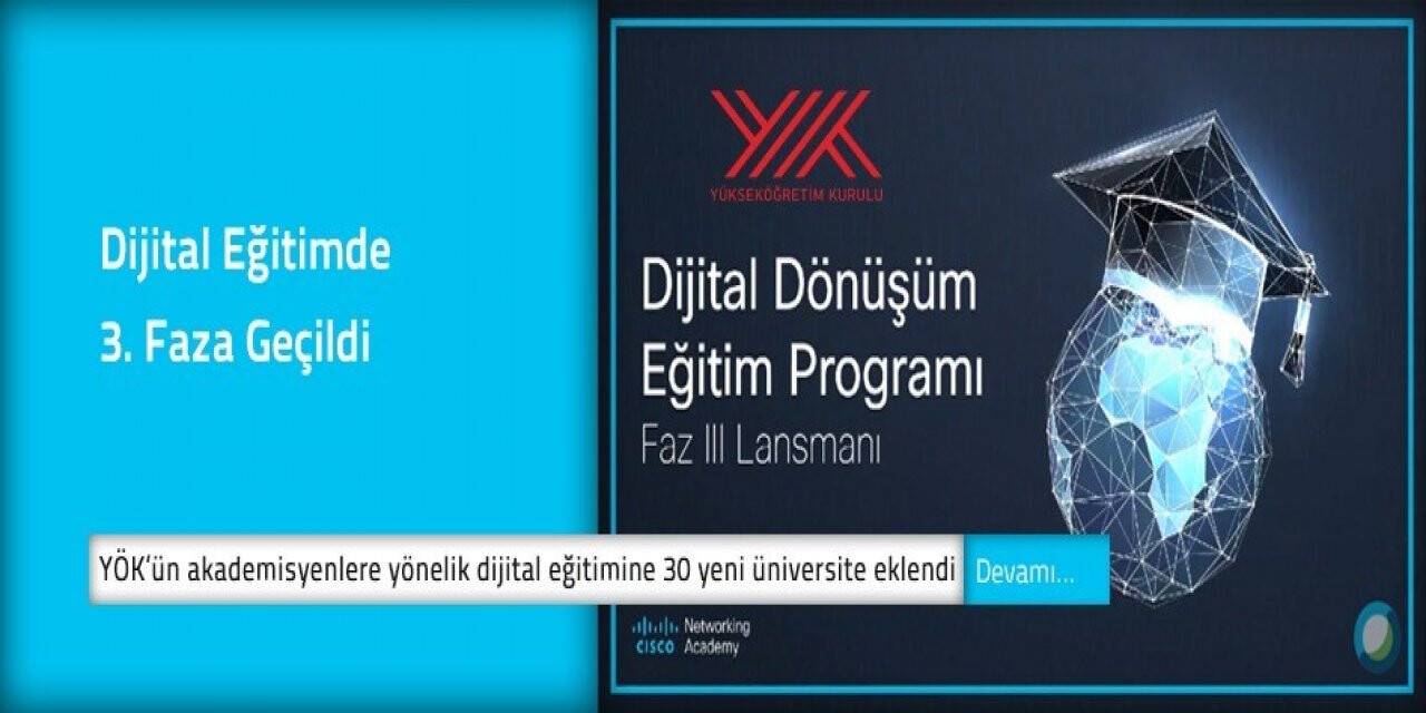 Akademisyenlere Yönelik  Dijital Eğitim Tamamlandı