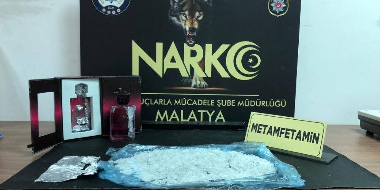 Parfüm kutusunda uyuşturucu