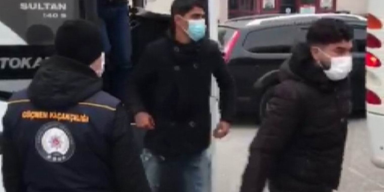 Ankara'da 34 düzensiz göçmen yakalandı
