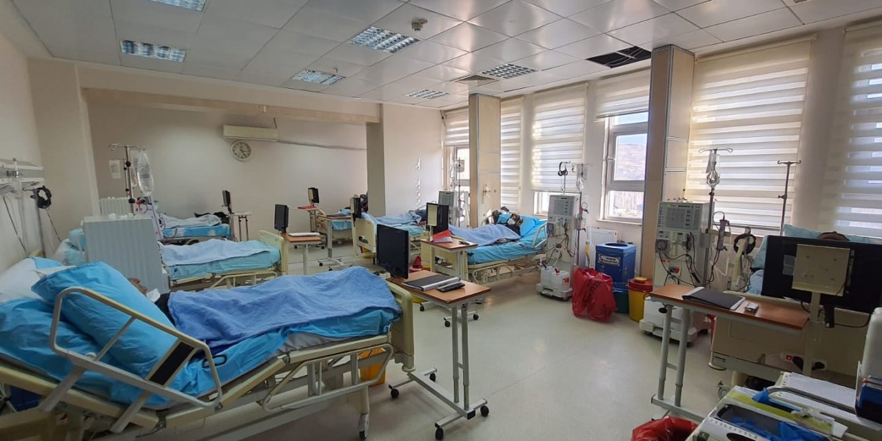 Bozkır Devlet Hastanesinin diyaliz ünitesinin kapasitesi artırıldı