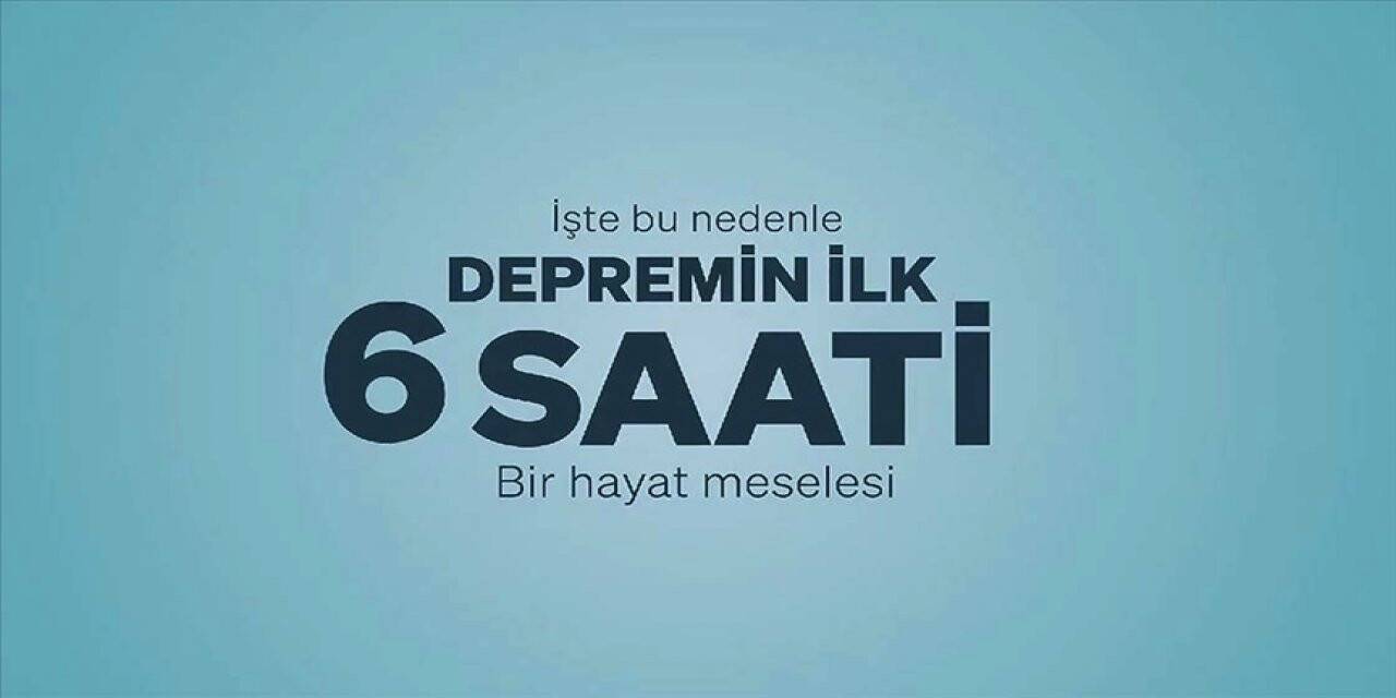 Depremin ilk 6 saatinde yapılması gerekenler