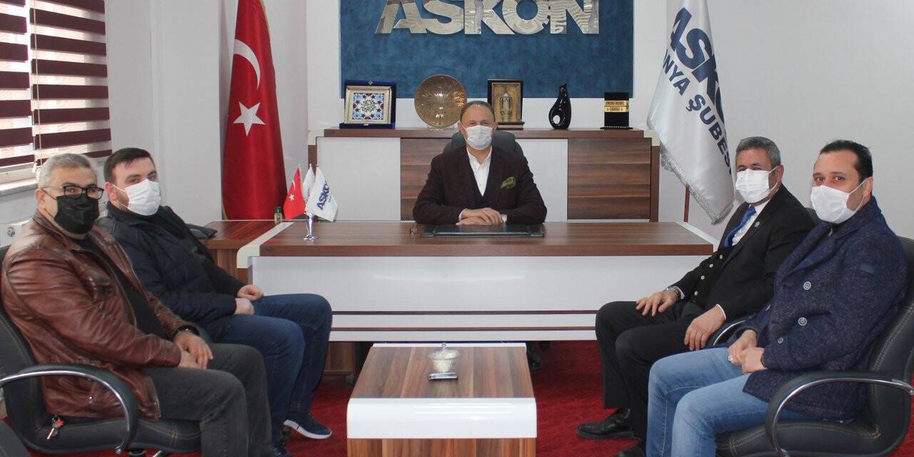 Bakırcılar Odasından ASKON’A Ziyaret