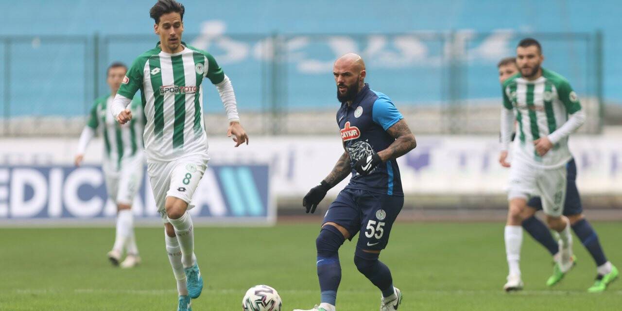Konyaspor 1 - Çaykur Rizespor 1