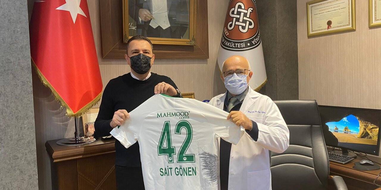 Konyaspor'dan  Sait Gönen'e ziyaret