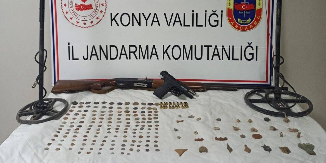Konya’da tarihi eser kaçakçılığı operasyonu