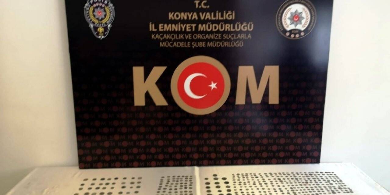 Konya’da tarihi eser operasyonu