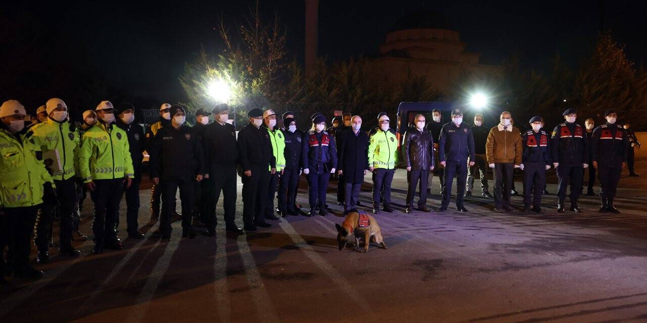 İçişleri Bakan Yardımcısı Erdil Konya’da uygulamaya katıldı