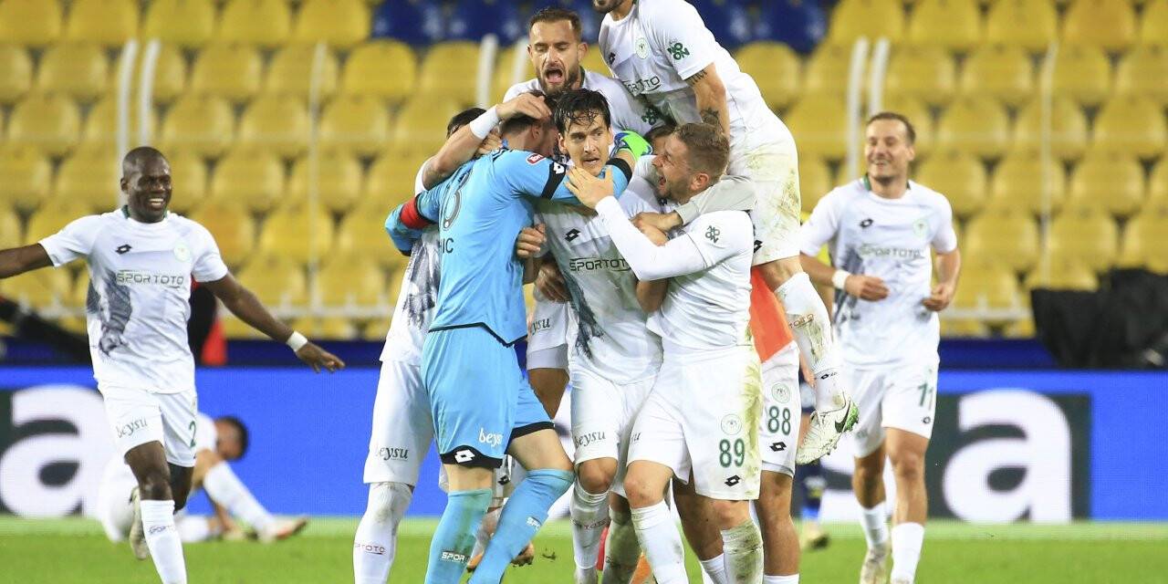 Konyaspor'un gol raporu