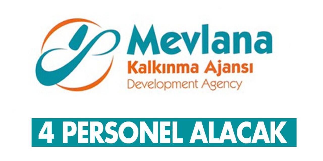 Mevlana Kalkınma Ajansı 4 personel alacak